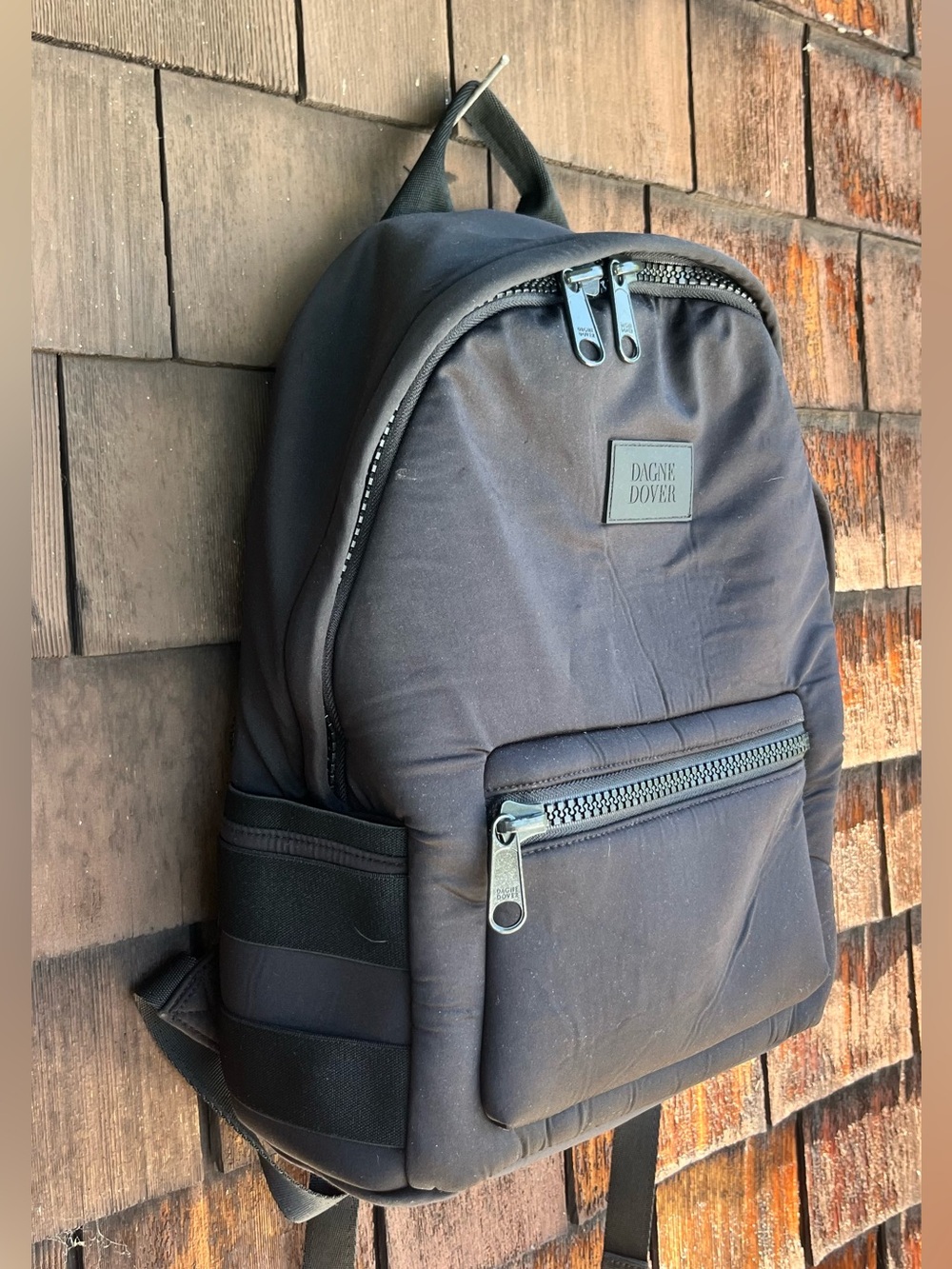 Dagne Dover medium backpack • travel backpack black GUC packed with pockets!